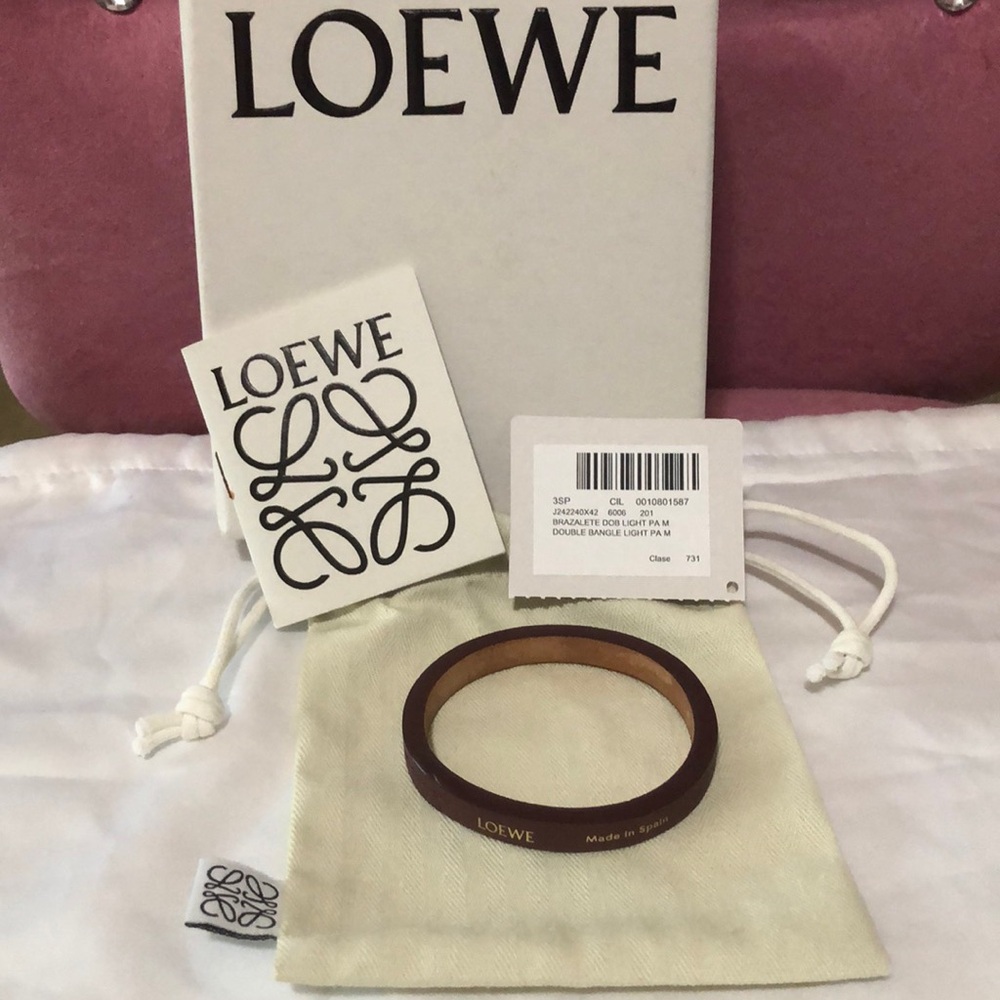 LOEWE LEATHER BANGLE